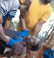 বাগমারায় পুকুর থেকে লাশ উদ্ধার