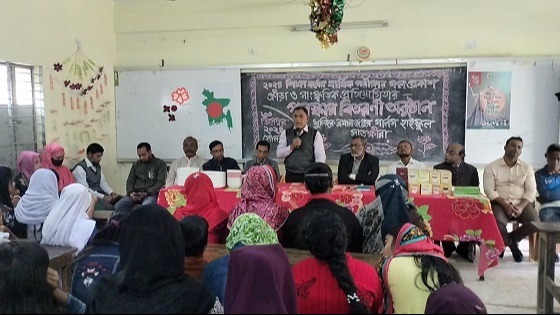 সাতক্ষীরার ডিবি গার্লস স্কুলে বার্ষিক পরীক্ষার ফল প্রকাশ