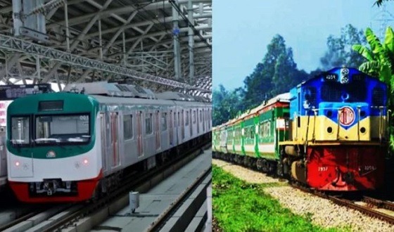 ঈদের ছুটি কাটিয়ে মেট্রোরেল ও আন্তঃনগর ট্রেন চলাচল শুরু