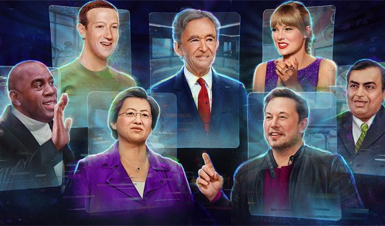 বিশ্বধনীদের তালিকায় শীর্ষে যারা