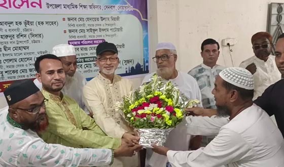 তাহিরপুর আলিম মাদরাসারদাখিল পরীক্ষাথীদের দোয়া অনুষ্ঠিত
