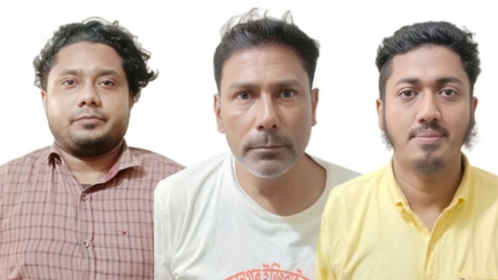 রাজশাহীতে যুবলীগ-ছাত্রলীগের  তিন নেতা গ্রেপ্তার