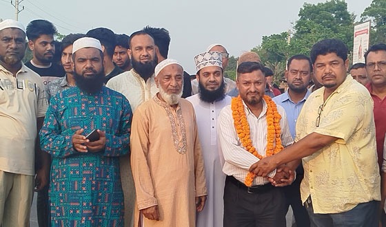 নড়াইলে ছাত্রশিবিরের সাবেক নেতাকে সংবর্ধনা