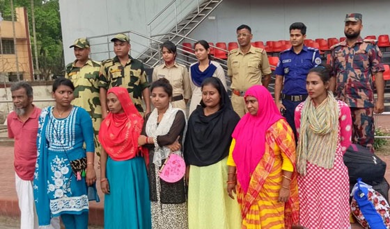 ভারতে ৬ বছর কারাভোগের পর বাংলাদেশে ফিরলেন ১ পুরুষ সহ ৭ নারী
