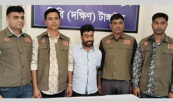 টাঙ্গাইলে ১০ হাজার ইয়াবাসহ গ্রেপ্তার ১