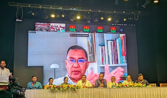 বিএনপির বিরুদ্ধে সামাজিক যোগাযোগ মাধ্যমে মিথ্যা প্রপাগান্ডা চলছে: তারেক রহমান