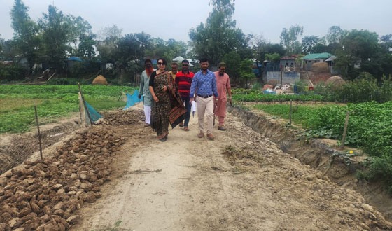 টিআর-কাবিটা প্রকল্পে উন্নয়নের ছোঁয়া