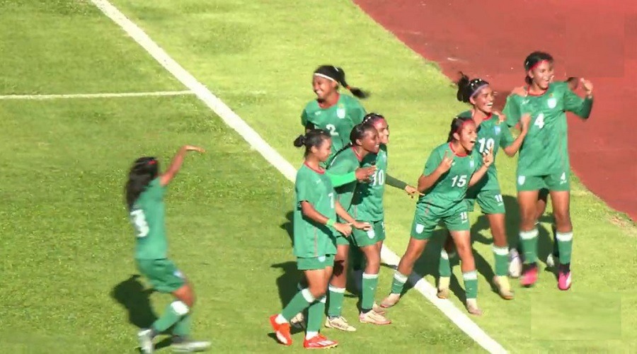 তিমুর লেস্তের জালে বাংলাদেশের গোল বন্যা