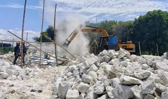 গজারিয়ায় ২টি অবৈধ চুনা কারখানার গ্যাস সংযোগ বিচ্ছিন্ন, রেস্টুরেন্ট সিলগালা