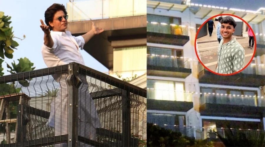 ছদ্মবেশে শাহরুখের ‘মান্নাতে’ প্রবেশের চেষ্টা যুবকের, অতঃপর...