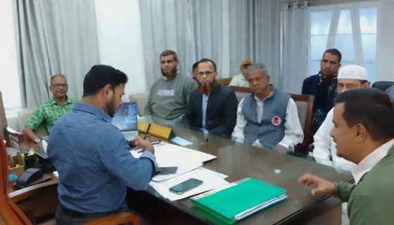 ইউএনওর সাথে হাটহাজারী উপজেলা দূর্নীতি প্রতিরোধ কমিটির সভা