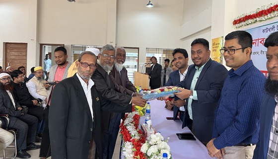 কাউখালীর নবাগত ইউএনওর সভা