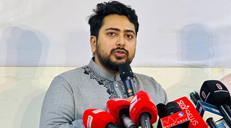 আ. লীগকে পুনর্বাসিত করার পরিকল্পিত আয়োজন এটা: নাহিদ ইসলাম