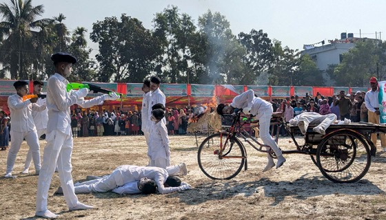 বড়াইগ্রামে মহান বিজয় দিবস উদযাপন