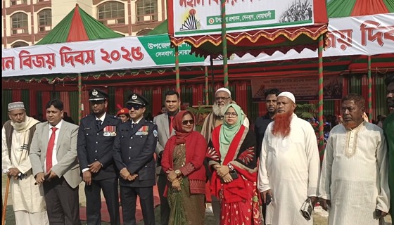 সেনবাগে নানা আয়োজনে মহান বিজয় দিবস উদযাপিত