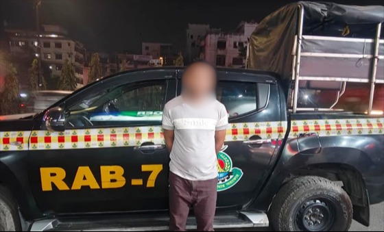 ঢাকার কেরাণীগঞ্জে গৃহবধূ হত্যা মামলার প্রধান আসামি মো: আরিফ খলিফা  গ্রেফতার