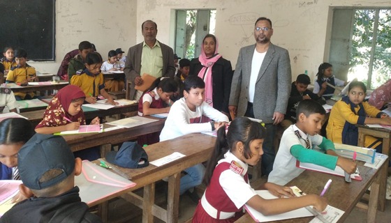 বাজিতপুরে বাংলাদেশ কিন্ডার গার্টেনের বৃত্তি পরীক্ষা সমাপ্ত