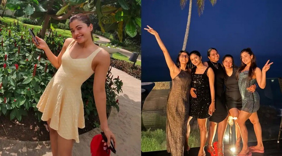 ব্যাচেলরেট ট্রিপে শ্রীলঙ্কায় গেলেন রাশমিকা