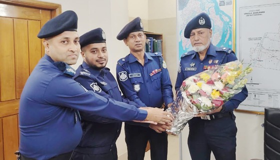 নবাগত অতিরিক্ত পুলিশ সুপারের যোগদান