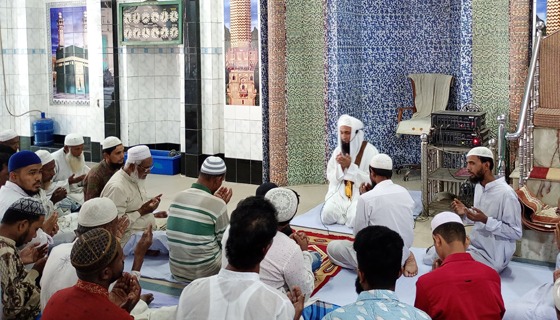 চাঁদপুরে মসজিদে মসজিদে হাদির রুহের মাগফিরাত কামনায় দোয়া