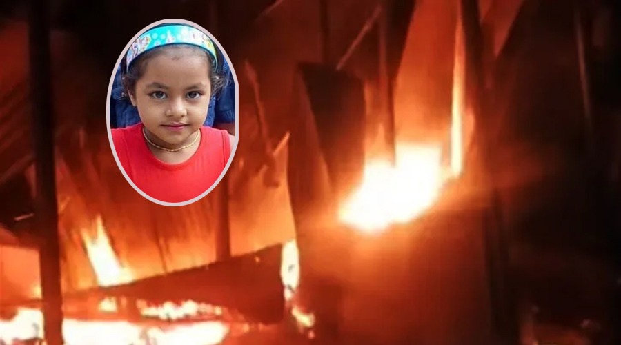 লক্ষ্ণীপুরে বিএনপি নেতার ঘরে তালা দিয়ে আগুন: ঘুমন্ত শিশু নিহত, দগ্ধ ৩