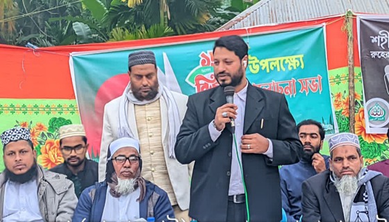 কচুয়ায় শহীদ হাদি’র বিদ্রোহী আত্মার মাগফিরাত কামনায় দোয়া মাহফিল