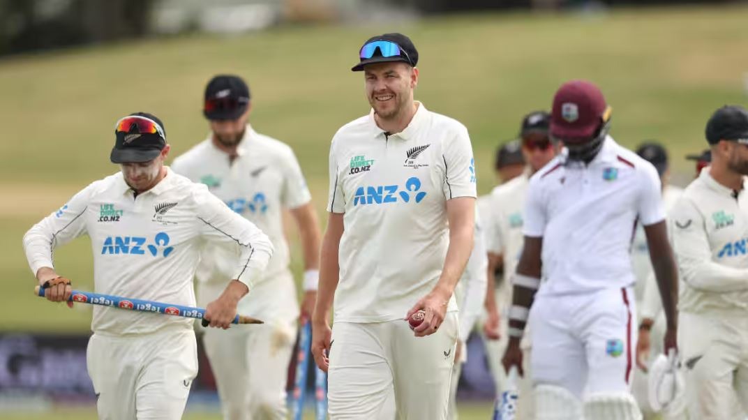 রেকর্ড জয়ে ক্যারিবীয়দের হোয়াইটওয়াশ করলো কিউইরা