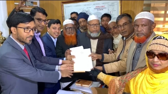 রাজশাহী-১ আসনে বিএনপি প্রার্থীর মনোনয়ন ফরম উত্তোলন