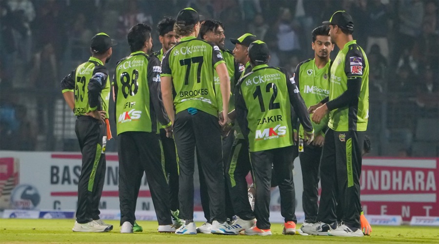 শেষ বলের শ্বাসরুদ্ধকর নাটকে সিলেটের জয়, রানার হ্যাটট্রিকেও থামেনি টাইটান্স