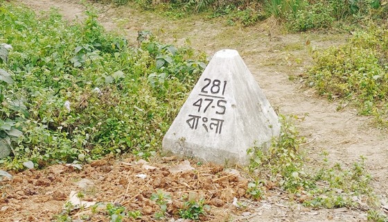 পাঁচবিবি সীমান্তে বিএসএফের আবারও আইন লংঘনের চেষ্টা