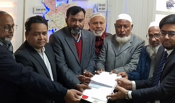 পীরগাছায় উৎসব মূখর পরিবেশে জাপার মনোনয়নপত্র দাখিল