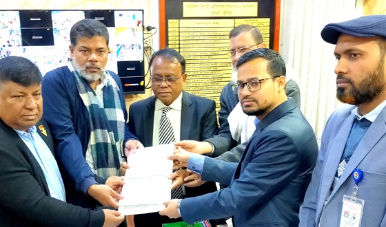 কুমিল্লা-২ আসনে বিএনপি প্রার্থীর মনোনয়নপত্র দাখিল