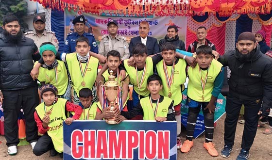 গোমস্তাপুরে মাদকবিরোধী ক্রীড়া প্রতিযোগিতা