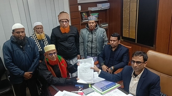 রাজশাহী-৪ আসনে জামায়াতের প্রার্থী ডা. আব্দুল বারীর মনোনয়ন ফরম দাখিল