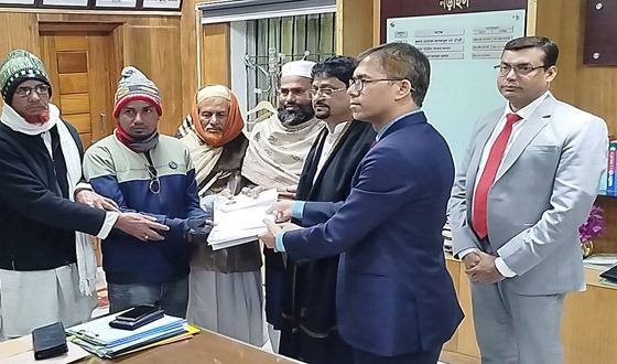 নড়াইল-২ আসনে গণঅধিকার প্রার্থী নূর ইসলামের মনোনয়নপত্র দাখিল