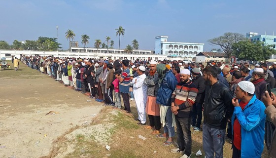 বেগম খালেদা জিয়ার আত্মার শান্তি কামনায় দোয়া ও গায়েবানা জানাজা