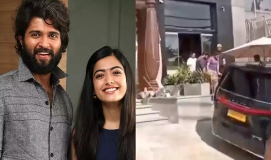 প্রেমিকা রাশমিকা সাথে এ কেমন ব্যবহার বিজয়ের!