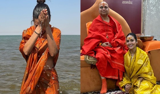 কুম্ভমেলায় অন্য রূপে ধরা দিলেন এষা