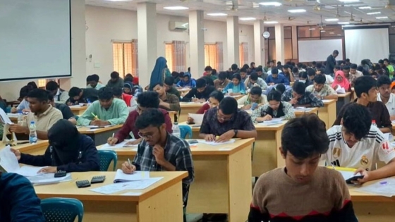 রুয়েটে প্রথম বর্ষ ভর্তি পরীক্ষায় উপস্থিতির হার ৯৯ শতাংশ