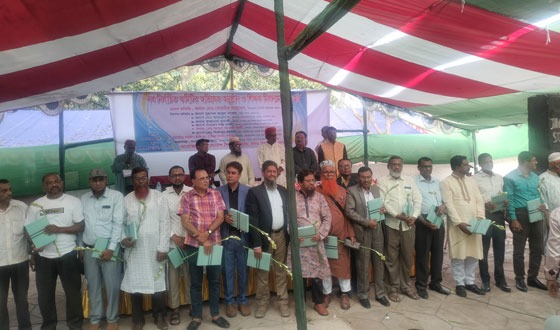 সাতক্ষীরায় শিক্ষক সমিতির নব নির্বাচিত কমিটির অভিষেক ও মিলনমেলা