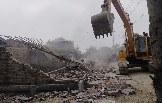 কয়রা শাকবাড়িয়া খালের উপর সেতু নির্মানে কেটে গেল অনিশ্চয়তা