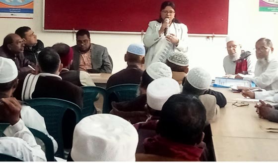 আশাশুনিতে দাখিল পরীক্ষা কেন্দ্র কমিটি গঠন কল্পে সভা