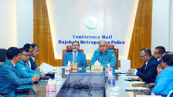 রাজশাহীতে ট্রাফিক ব্যবস্থাপনার উন্নয়নে মতবিনিময় সভা