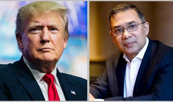তারেক রহমানকে ট্রাম্পের আমন্ত্রণ