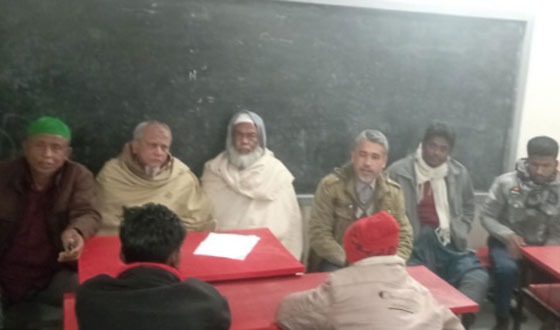 শ্বেতপুর বিএনপি'র মনগড়া ওয়ার্ড কমিটির বিরুদ্ধে প্রতিবাদ সমাবেশ