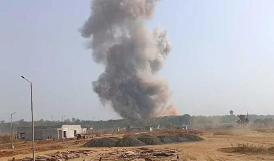 ভারতের অস্ত্র কারখানায় ভয়াবহ বিস্ফোরণ, নিহত ৮