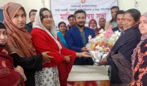 আশাশুনি স্বাস্থ্য কমপ্লেক্সে ইউএইচএ ডাঃ সাইফুল ইসলামের যোগদান