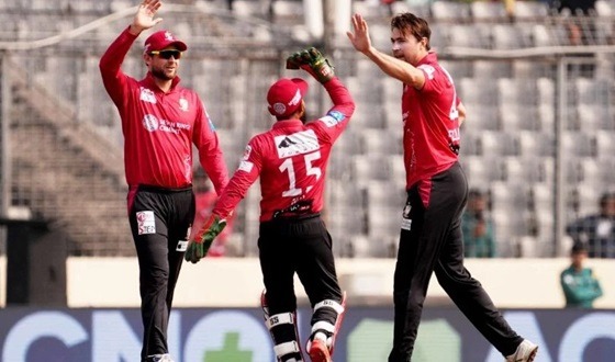 সিলেটের সাথে সহজ জয়ে প্লে-অফে বরিশাল