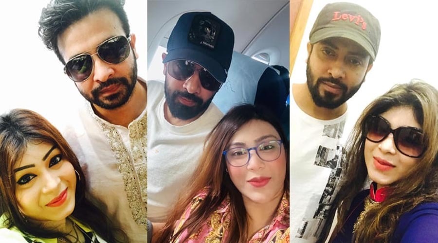 শাকিব-মিষ্টির ছবি ঘিরে গুঞ্জনের ঝড়, সম্পর্ক নিয়ে প্রশ্ন ভক্তমহলে