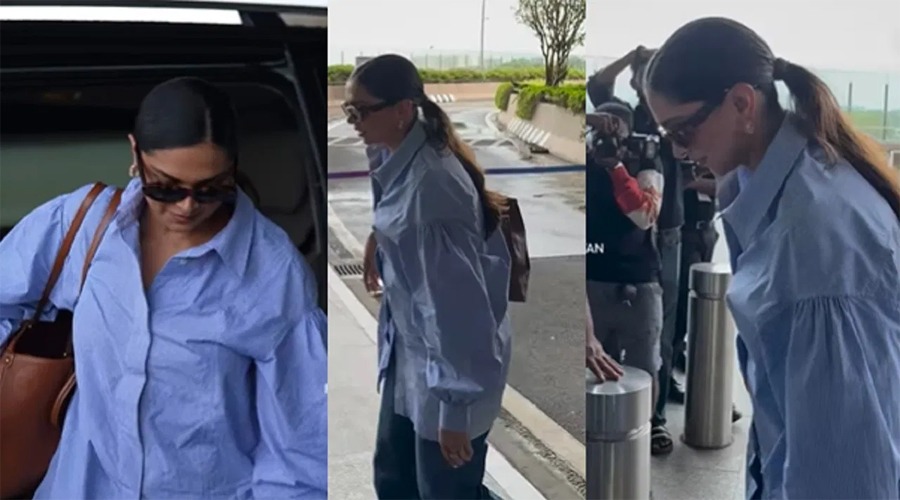 দীপিকার চেহারা নিয়ে ট্রোল, সমালোচনায় নীল শার্ট লুক